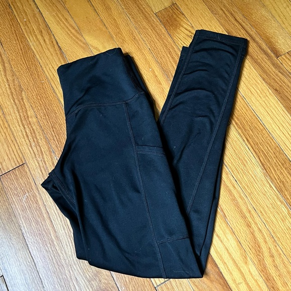 aerie Pants & Jumpsuits Aerie Black Pocket Leggings Small Poshmark